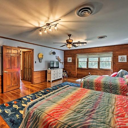 Bayfront Blounts Creek Home Private Beach And Dock! Whichard Beach Eksteriør billede
