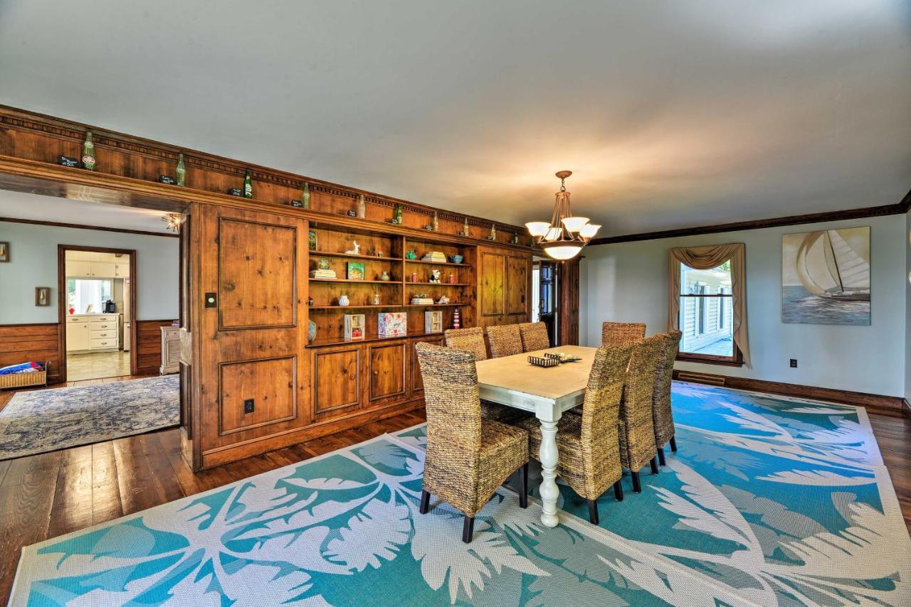 Bayfront Blounts Creek Home Private Beach And Dock! Whichard Beach Eksteriør billede