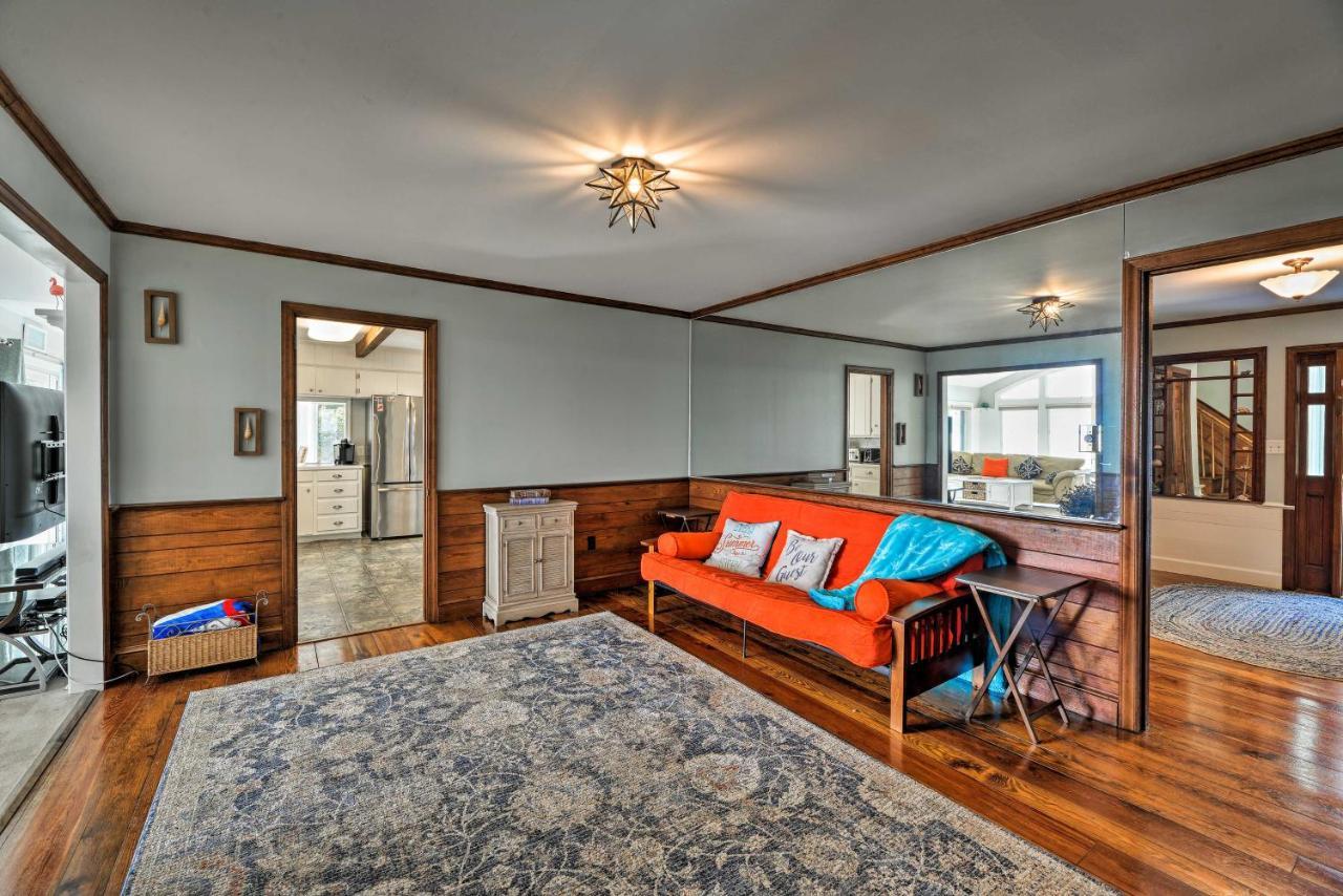 Bayfront Blounts Creek Home Private Beach And Dock! Whichard Beach Eksteriør billede