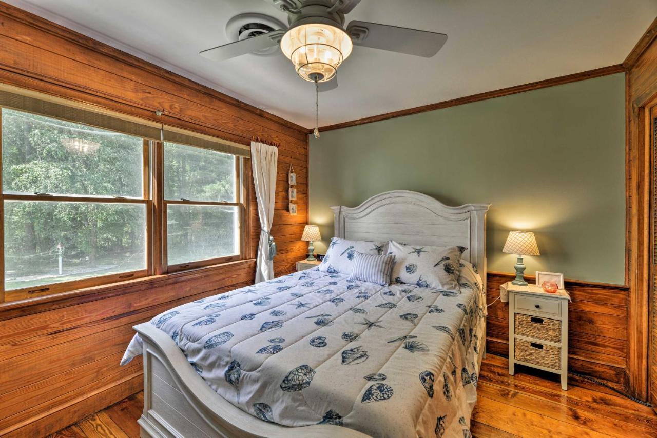 Bayfront Blounts Creek Home Private Beach And Dock! Whichard Beach Eksteriør billede